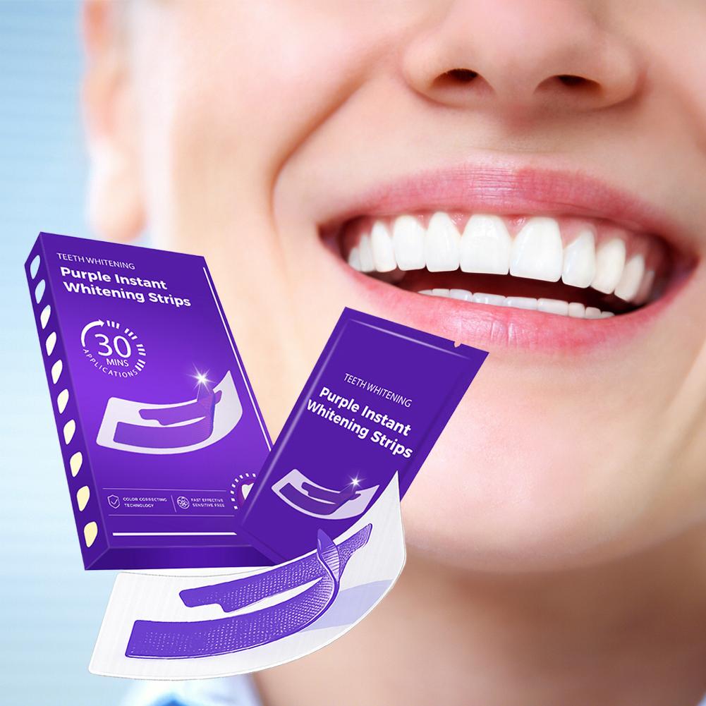 42Pairs Purple Teeth Whitening - Teeth Whitening Quotes reseña y precio