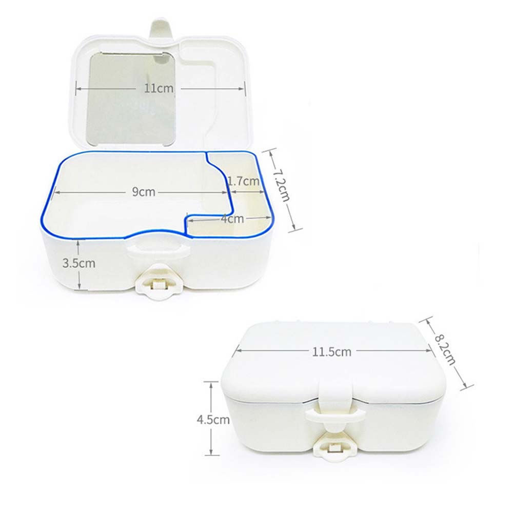 GULPOOE False Teeth Storage Bo - Teeth Whitening Brush reseña y precio