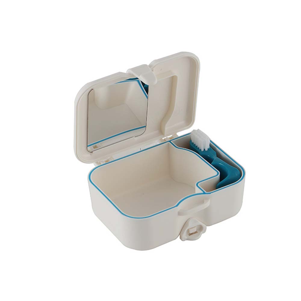 GULPOOE False Teeth Storage Bo - Teeth Whitening Brush reseña y precio