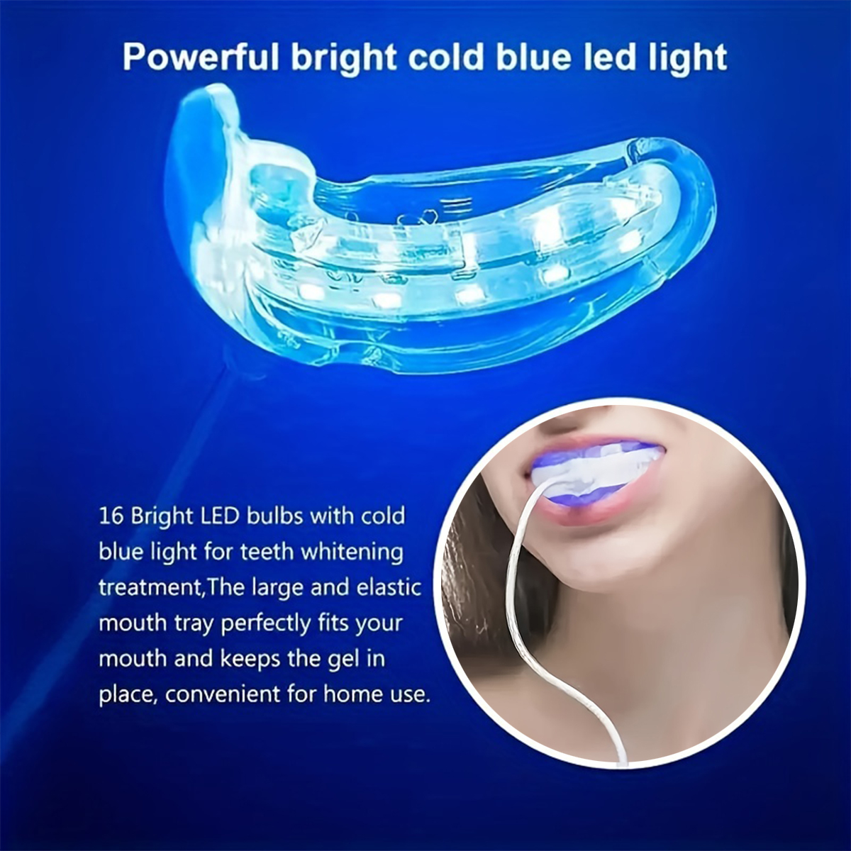 Portable Teeth Whitening Lamp  - Teeth Whitening Q&M reseña y precio