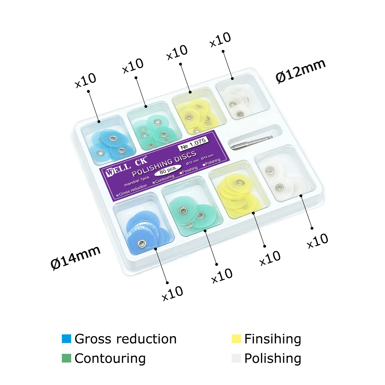 WELLCK Dental Polishing Discs  - Teeth Whitening Home reseña y precio