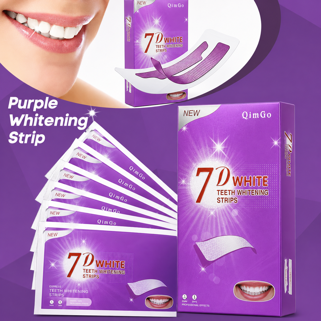 Purple Teeth Whitening Strip N - Teeth Whitening In Office reseña y precio