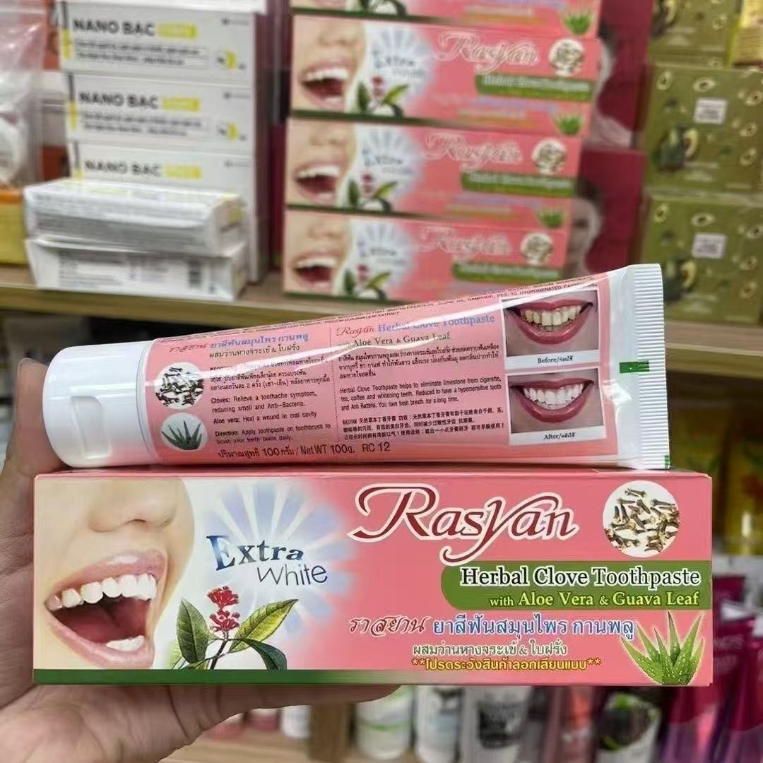 Thailand Rasyan Toothpaste Bad - Teeth Whitening Treatment reseña y precio