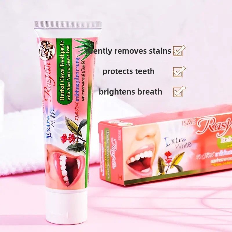 Thailand Rasyan Toothpaste Bad - Teeth Whitening Treatment reseña y precio