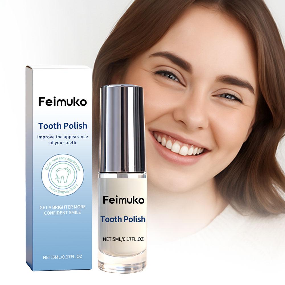 Feimuko Tooth Shine Paint Cosm - Teeth Paint Whitening reseña y precio