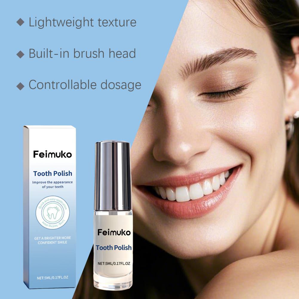 Feimuko Tooth Shine Paint Cosm - Teeth Paint Whitening reseña y precio