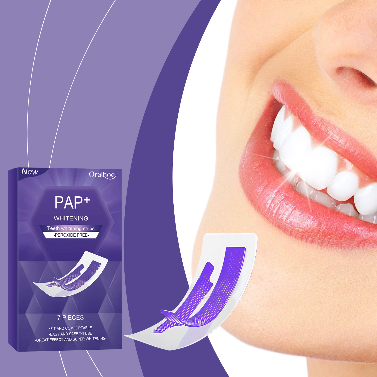 Purple Teeth Whitening Strips  - Teeth Whitening Quotes reseña y precio