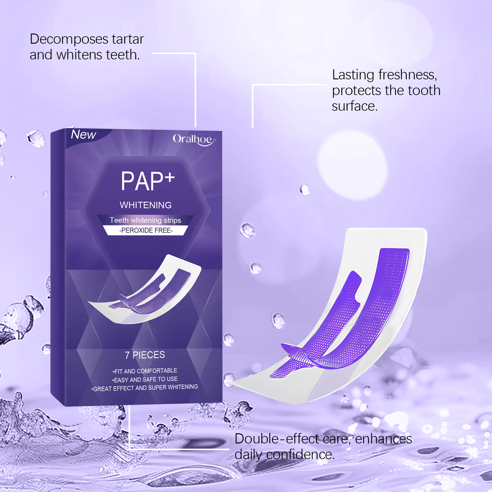 Purple Teeth Whitening Strips  - Teeth Whitening Quotes reseña y precio