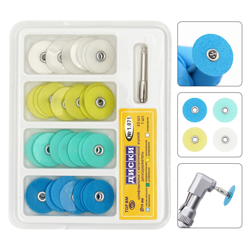 40Pcs/Box Dental Polishing Dis - Teeth Whitening Home reseña y precio