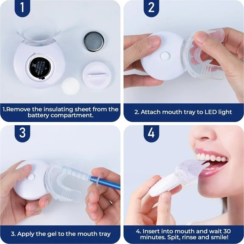1 Set Clean Oral Cavity Teeth  - Teeth Whitening In Office reseña y precio