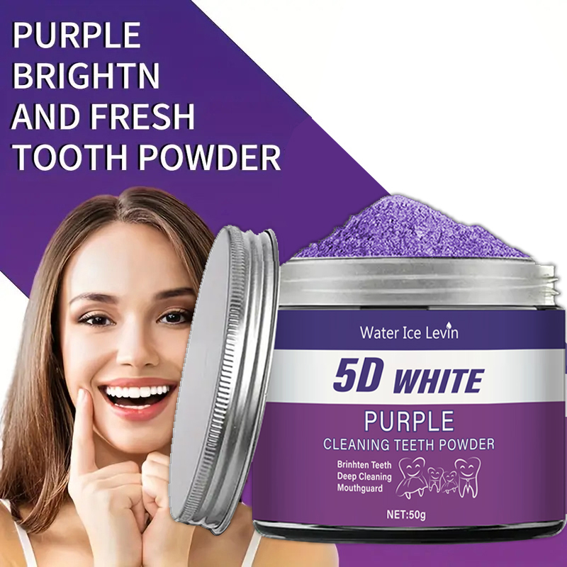 Purple Teeth Whitening Powder, - Teeth Whitening Quotes reseña y precio