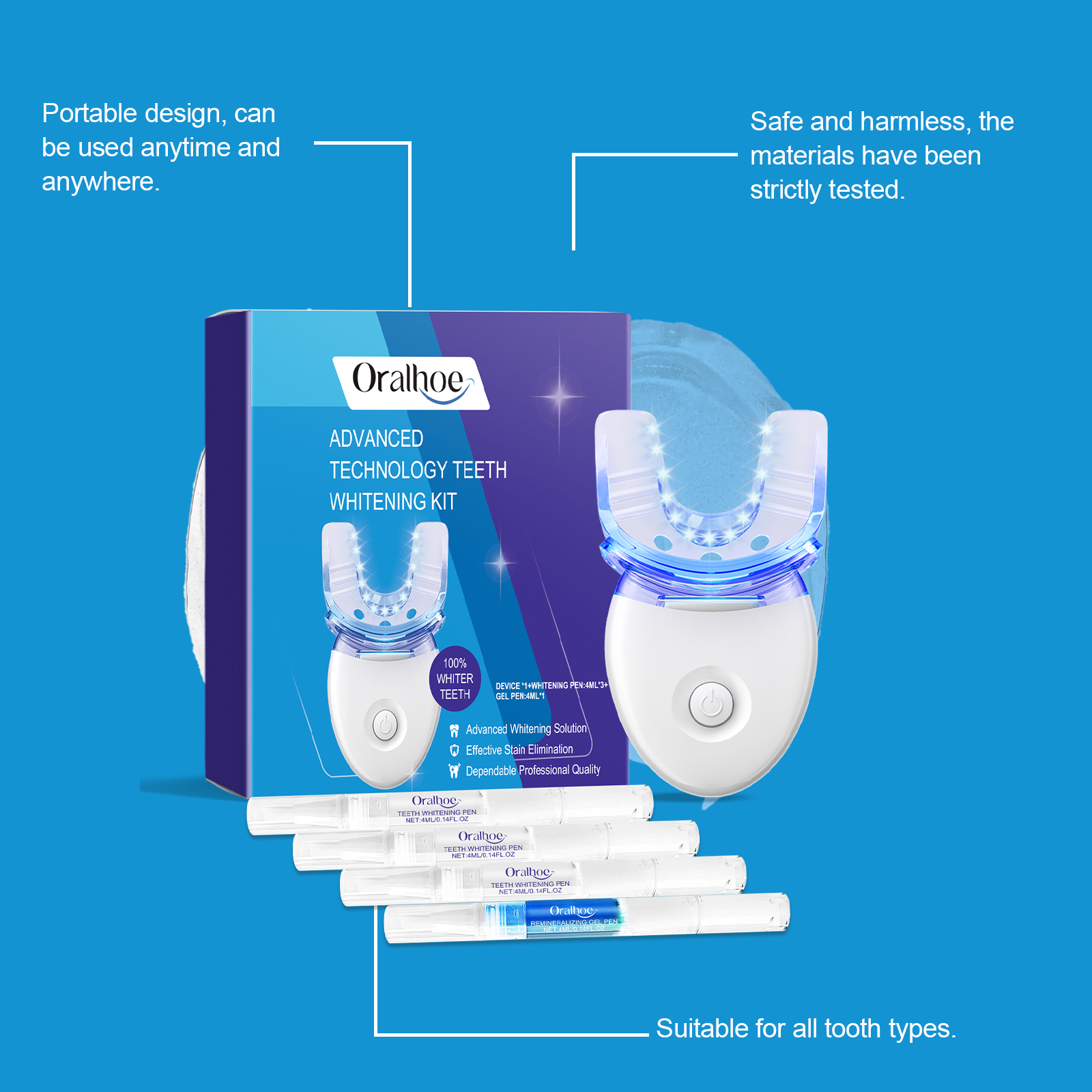 Professional Teeth Whitening L - Teeth Whitening Q&M reseña y precio