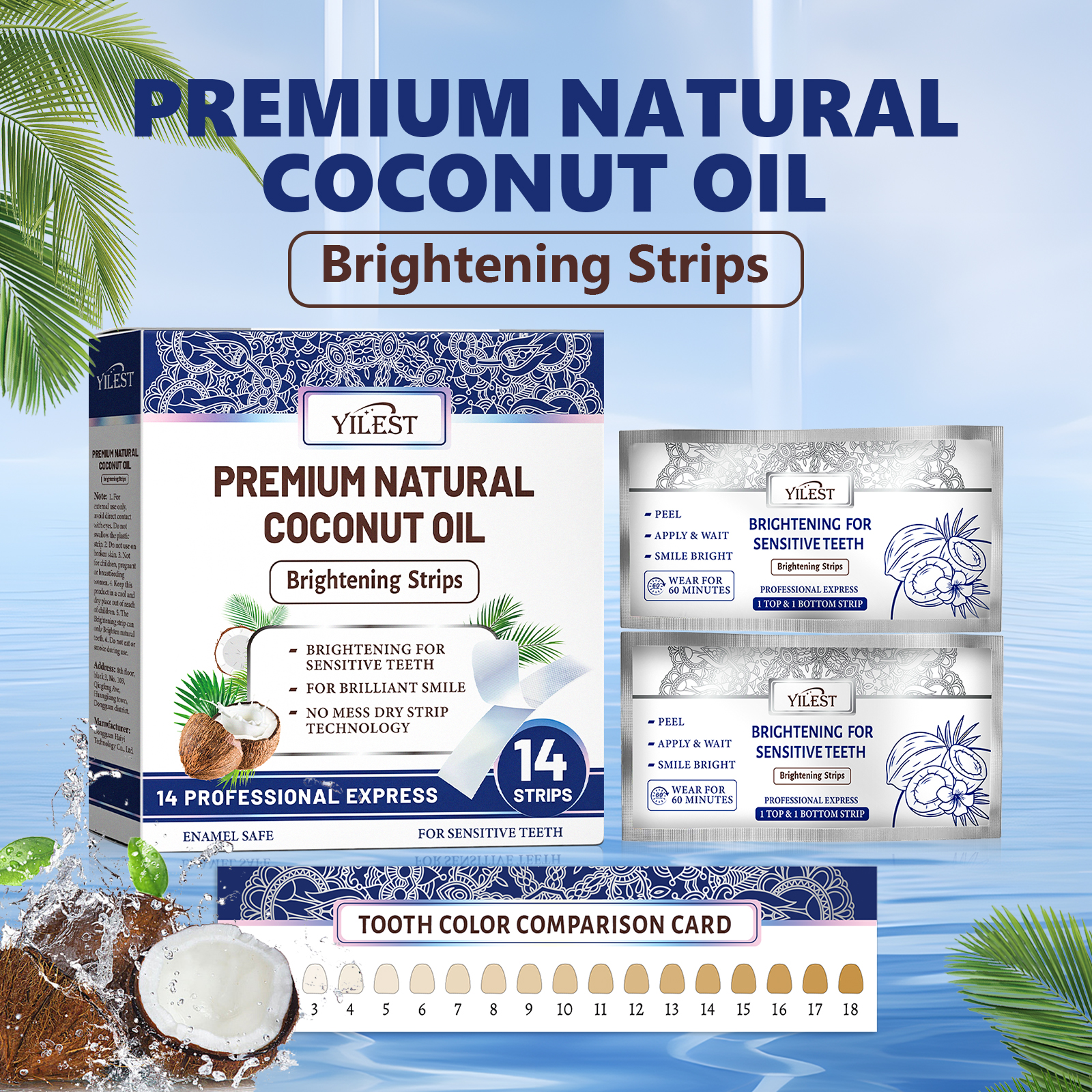 Teeth Whitening Strips 14pcs C - Teeth Whitening Quotes reseña y precio