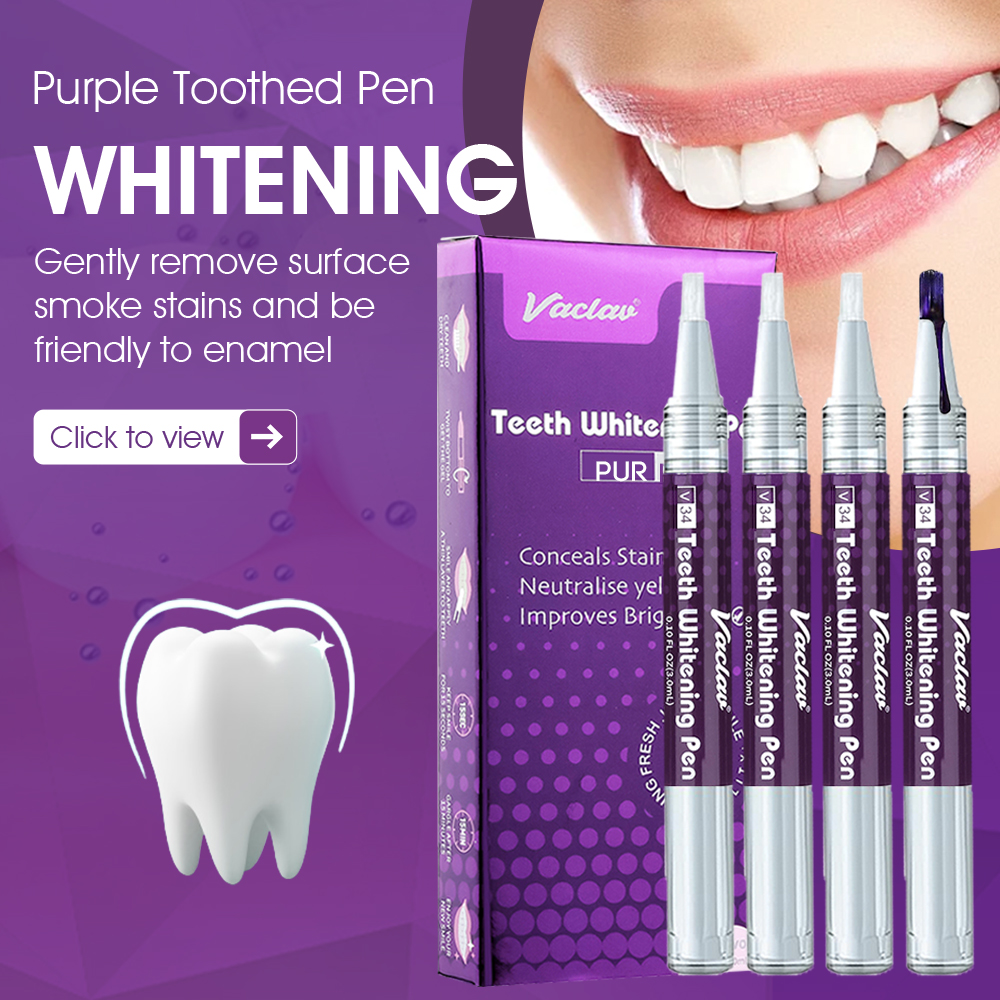 Vaclav V34 Purple teeth whiten - Teeth Paint Whitening reseña y precio