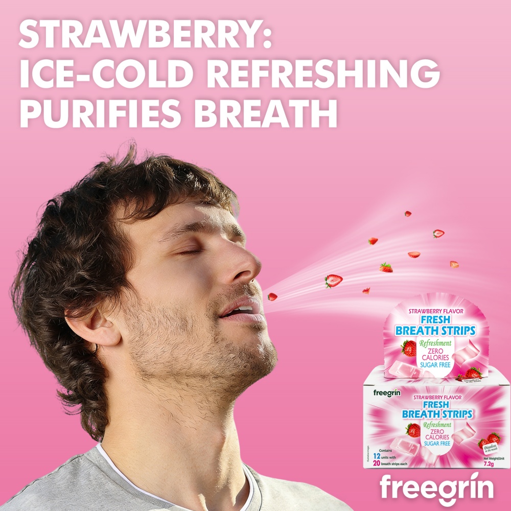 Breath Freshener Cool Strawber - Teeth Whitening In Office reseña y precio