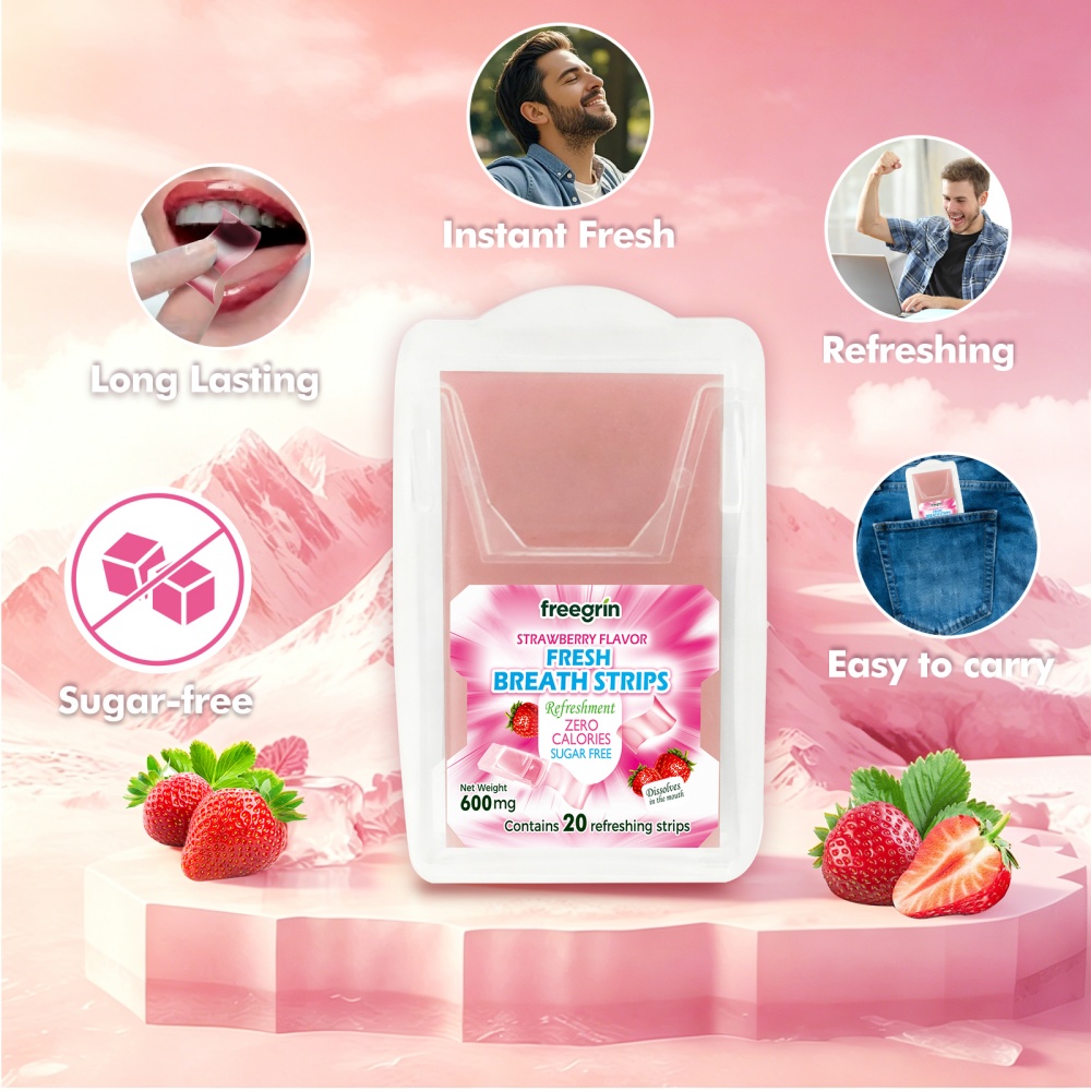 Breath Freshener Cool Strawber - Teeth Whitening In Office reseña y precio