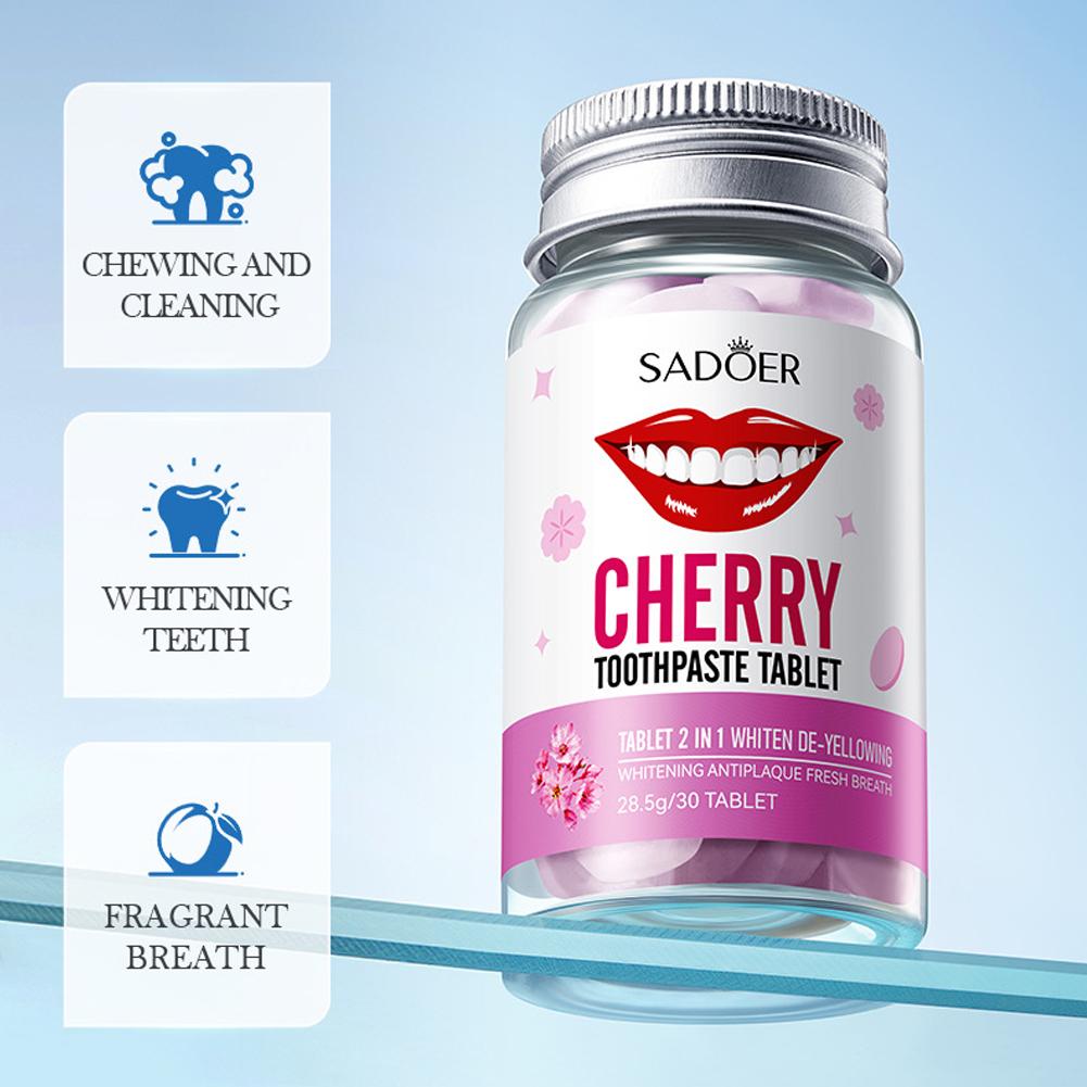 Mint Solid Toothpaste Tablets  - Teeth Whitening Q&M reseña y precio